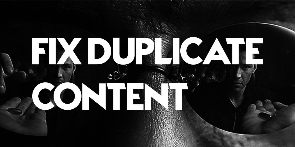 Improve SEO By Removing Your Duplicate Content